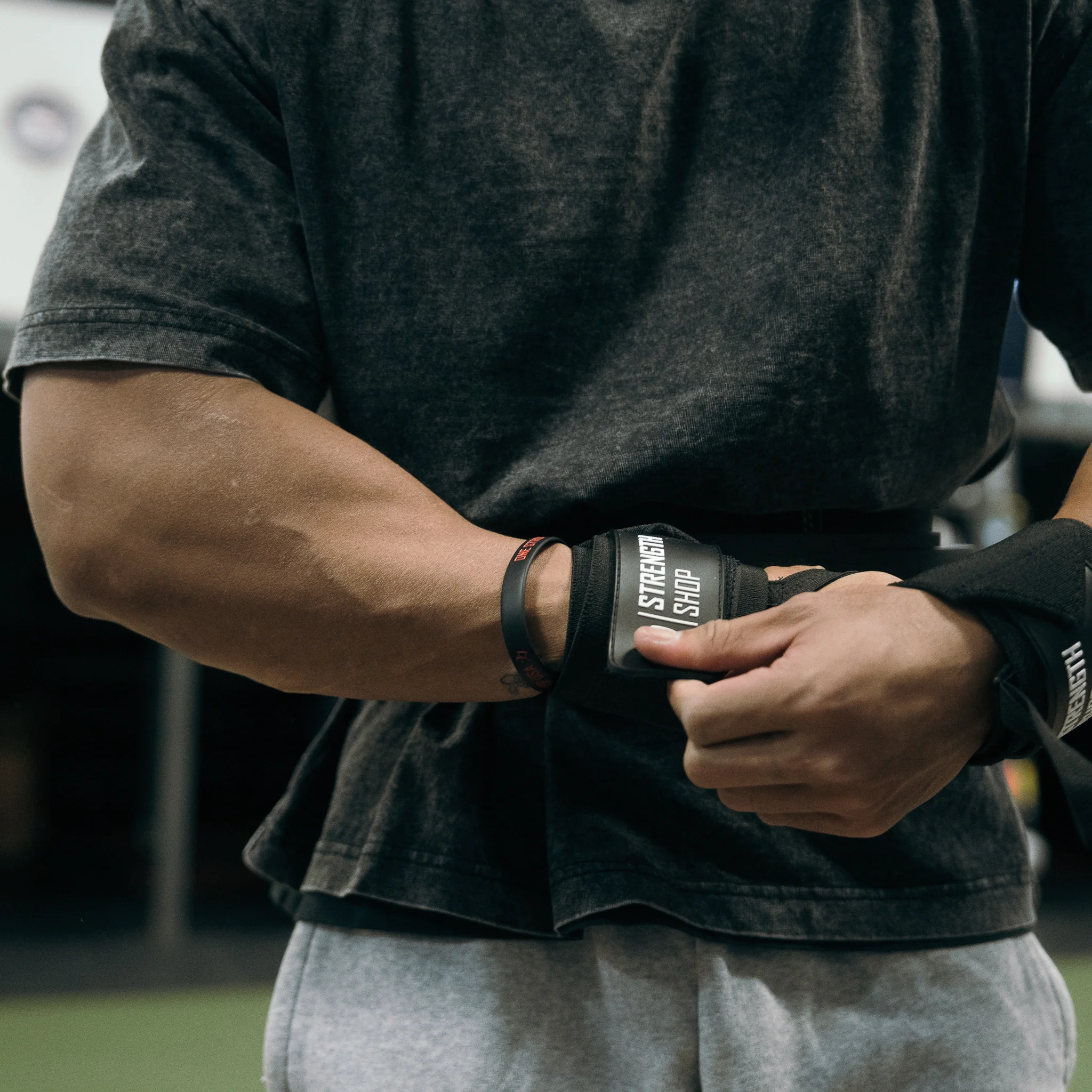 Medium Wrist Wraps - Black - Image 3
