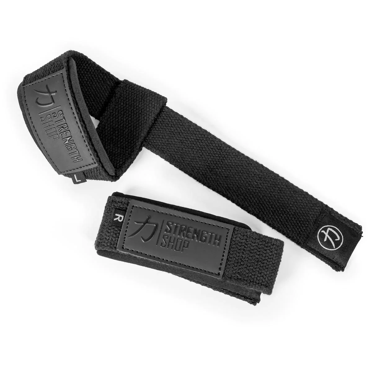 Stealth Black PRO Lifting Straps