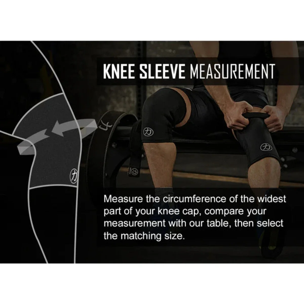 7MM Inferno Knee Sleeves - Dark Camo - Image 7