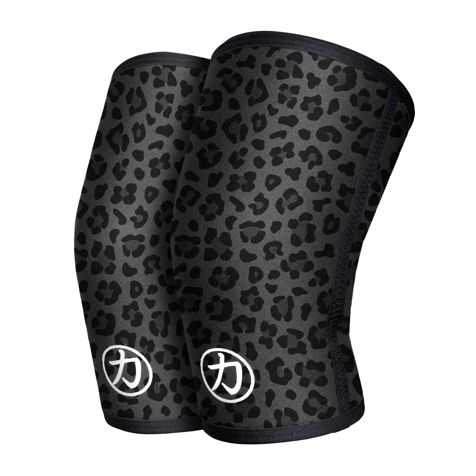 7MM Inferno Knee Sleeves - Dark Leopard